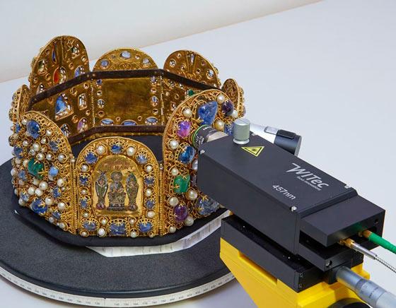 alphaCART Untersuchung der Reichskrone des Heiligen Römischen Reichs