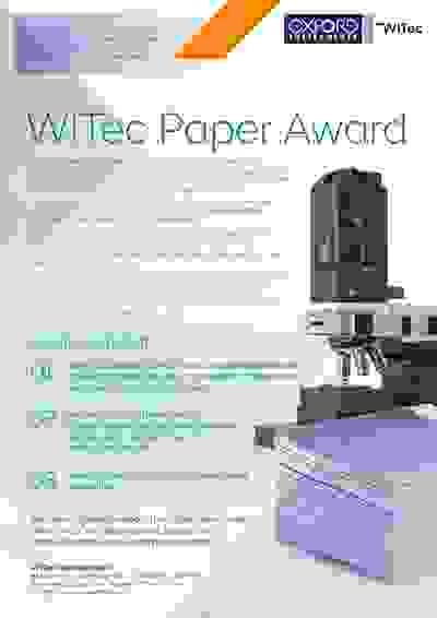 WITec PaperAward Flyer