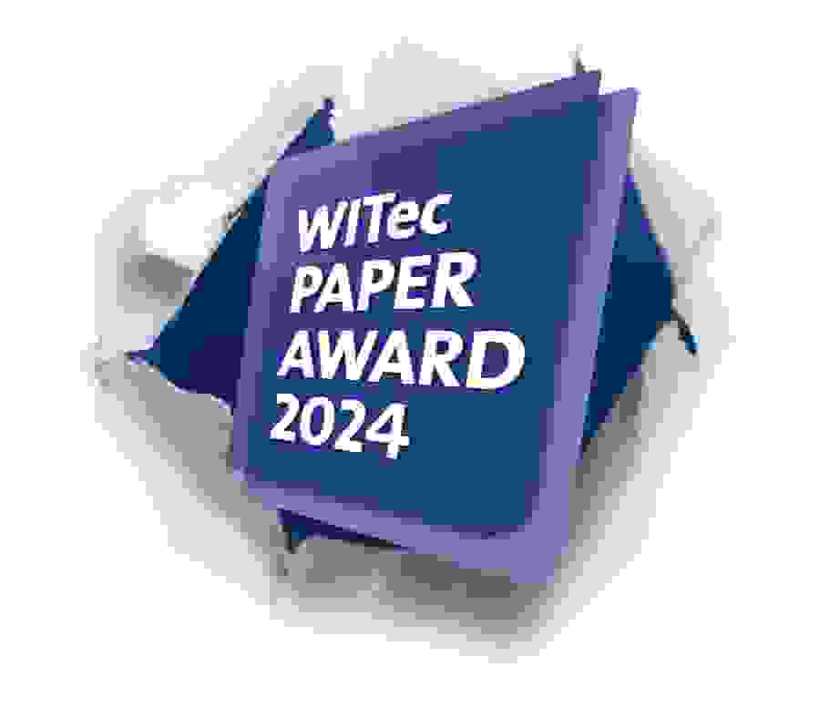 WITec Paper Award 2024 logo